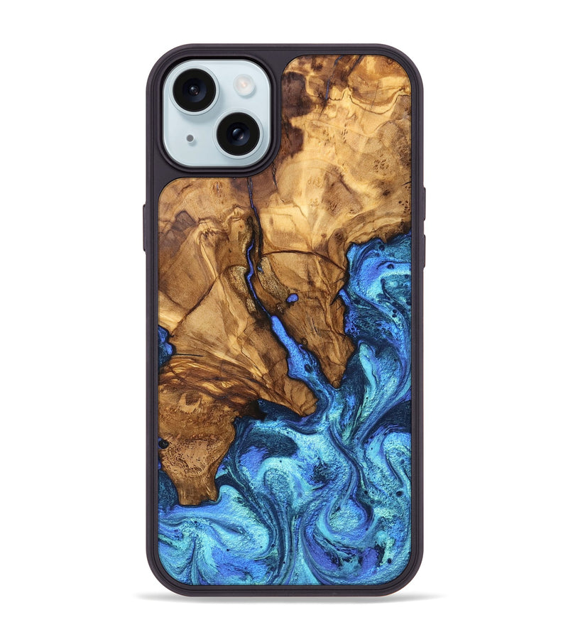 iPhone 15 Plus Wood Phone Case - Jax (Ancient Olive, 823793)