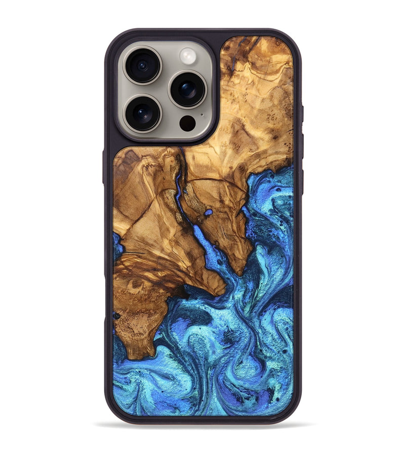iPhone 16 Pro Max Wood Phone Case - Jax (Ancient Olive, 823793)