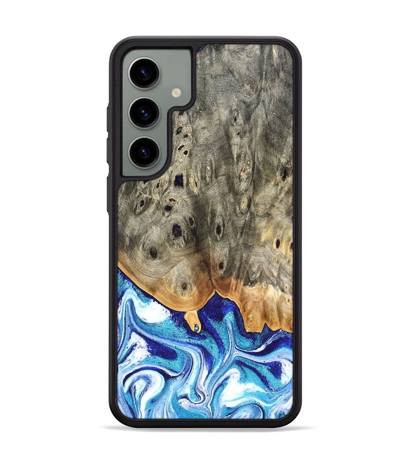 Galaxy S24 Plus Wood Phone Case - Sherry (Blue, 823794)