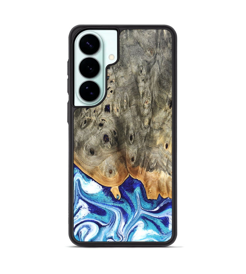 Galaxy S26 Plus Wood Phone Case - Sherry (Blue, 823794)