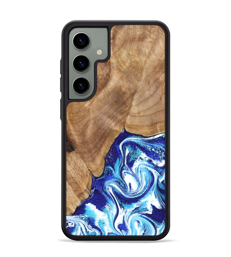 Galaxy S24 Plus Wood Phone Case - Romeo (Blue, 823796)