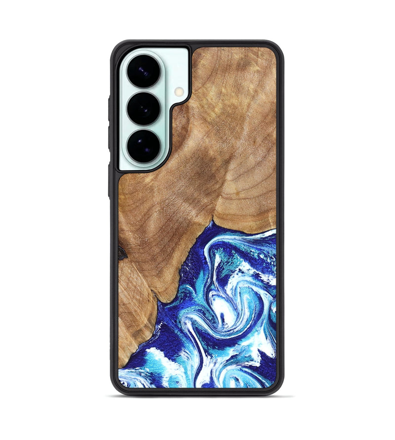 Galaxy S26 Plus Wood Phone Case - Romeo (Blue, 823796)