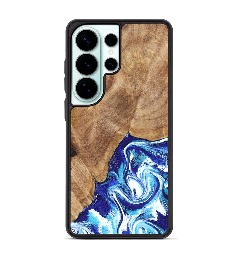 Galaxy S26 Ultra Wood Phone Case - Romeo (Blue, 823796)