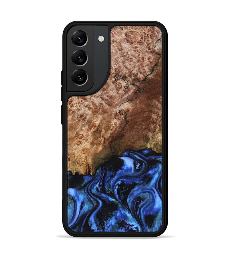 Galaxy S22 Plus Wood Phone Case - Kaya (Blue, 823797)