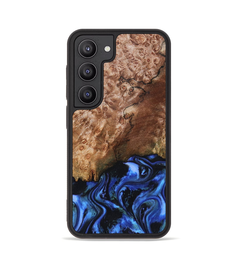 Galaxy S23 Wood Phone Case - Kaya (Blue, 823797)