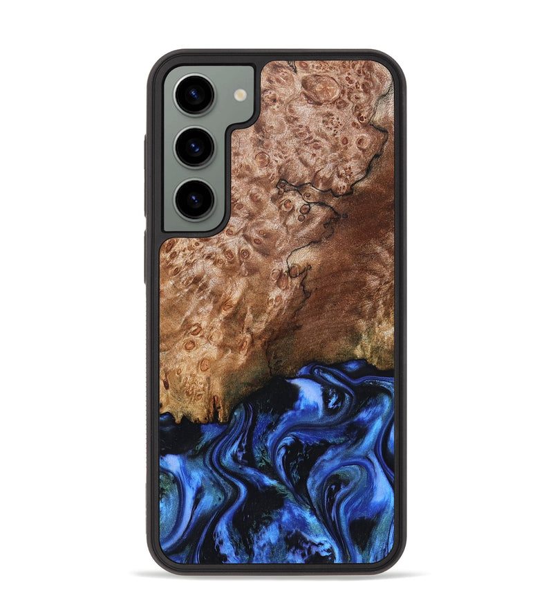 Galaxy S23 Plus Wood Phone Case - Kaya (Blue, 823797)