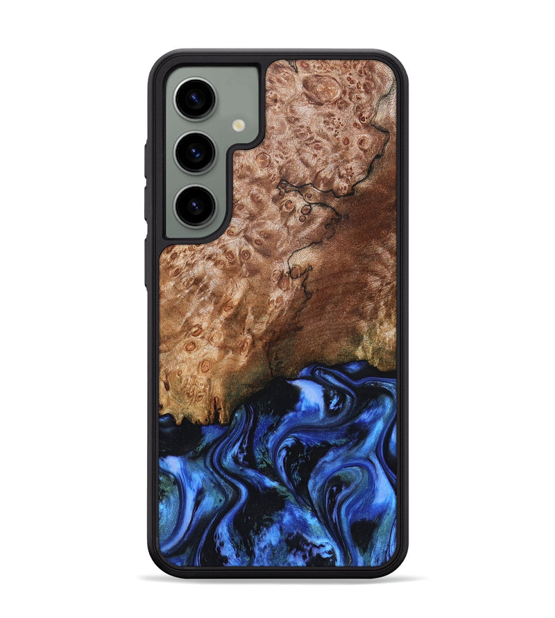 Galaxy S24 Plus Wood Phone Case - Kaya (Blue, 823797)