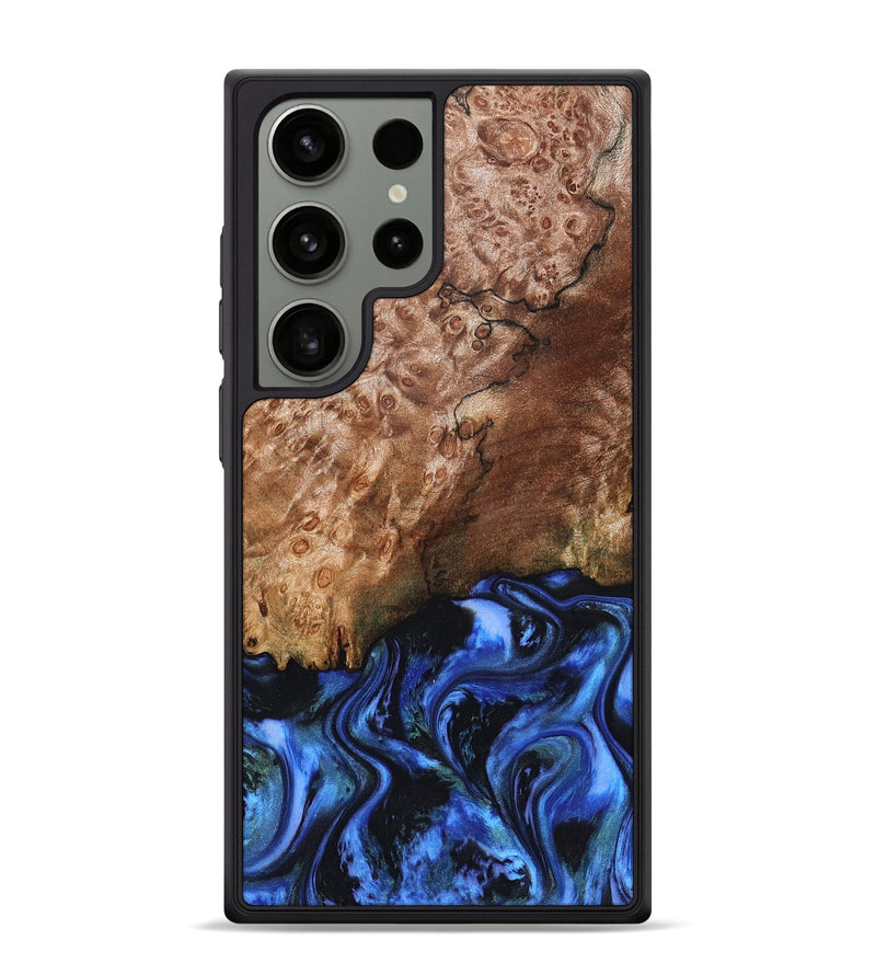 Galaxy S24 Ultra Wood Phone Case - Kaya (Blue, 823797)
