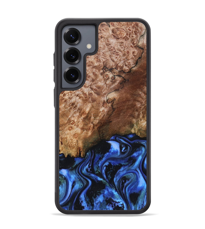 Galaxy S25 Plus Wood Phone Case - Kaya (Blue, 823797)