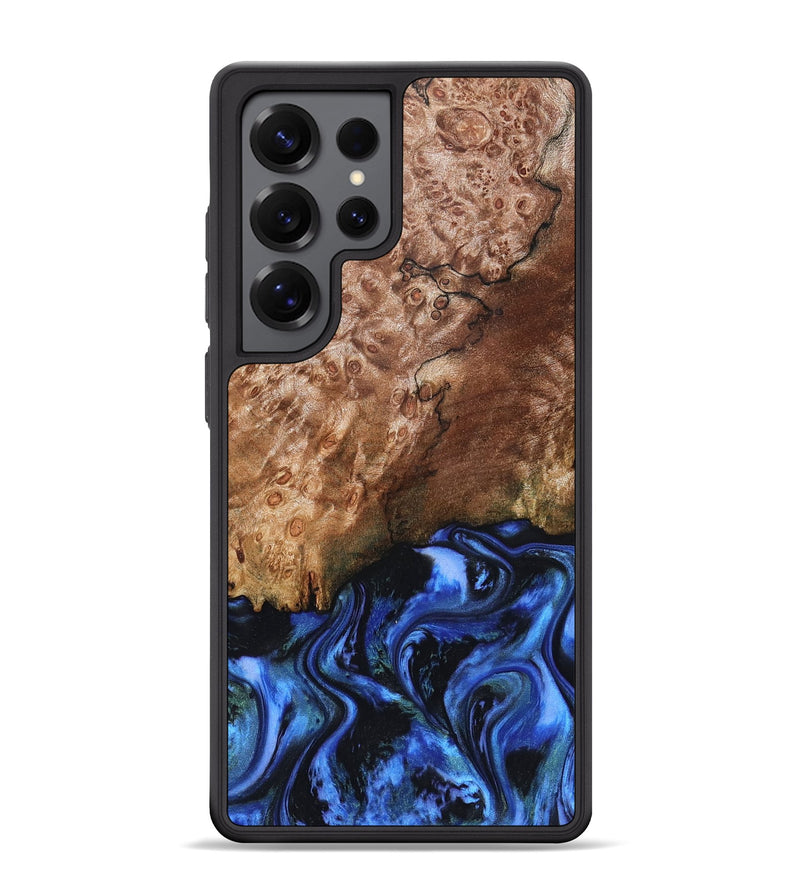 Galaxy S25 Ultra Wood Phone Case - Kaya (Blue, 823797)