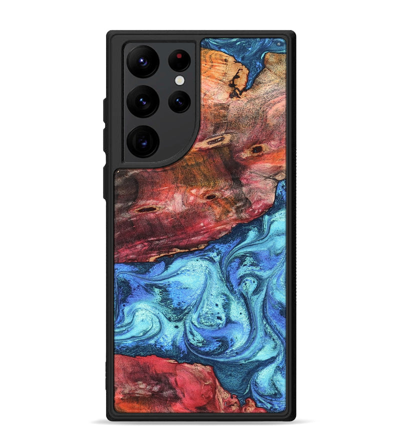 Galaxy S22 Ultra Wood Phone Case - Mittie (Merica, 823798)