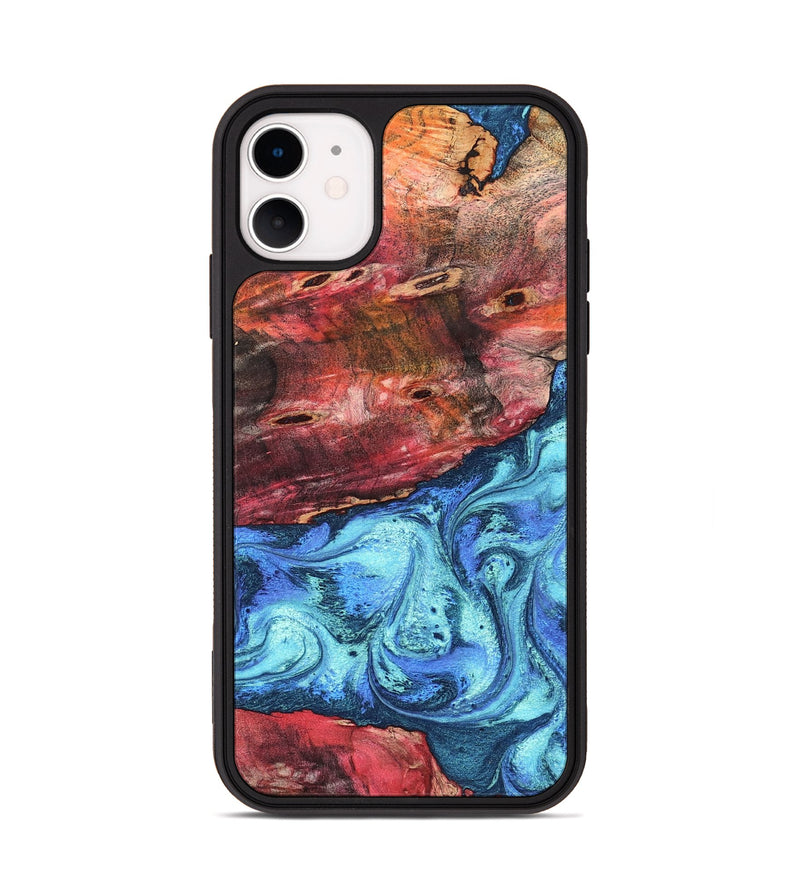 iPhone 11 Wood Phone Case - Mittie (Merica, 823798)