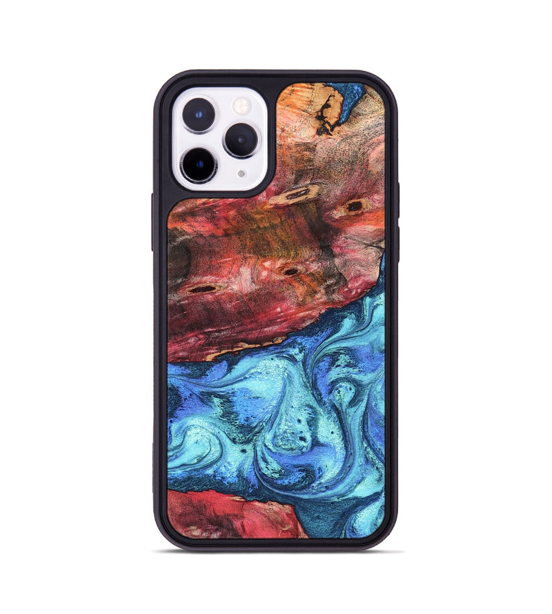 iPhone 11 Pro Wood Phone Case - Mittie (Merica, 823798)