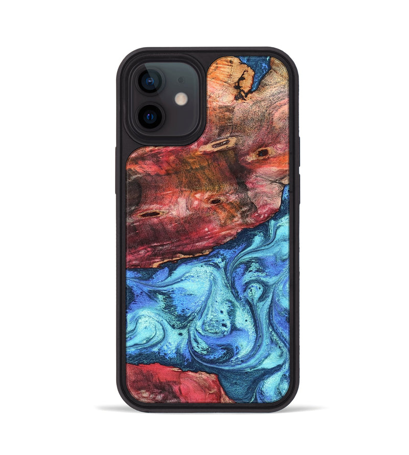 iPhone 12 Wood Phone Case - Mittie (Merica, 823798)