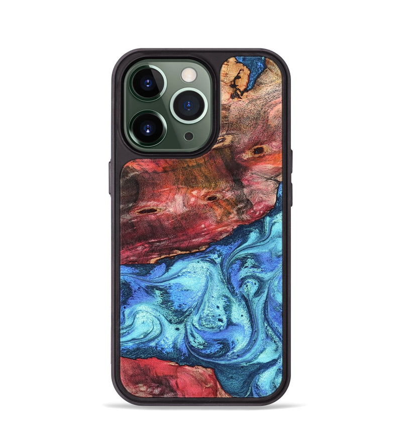 iPhone 13 Pro Wood Phone Case - Mittie (Merica, 823798)