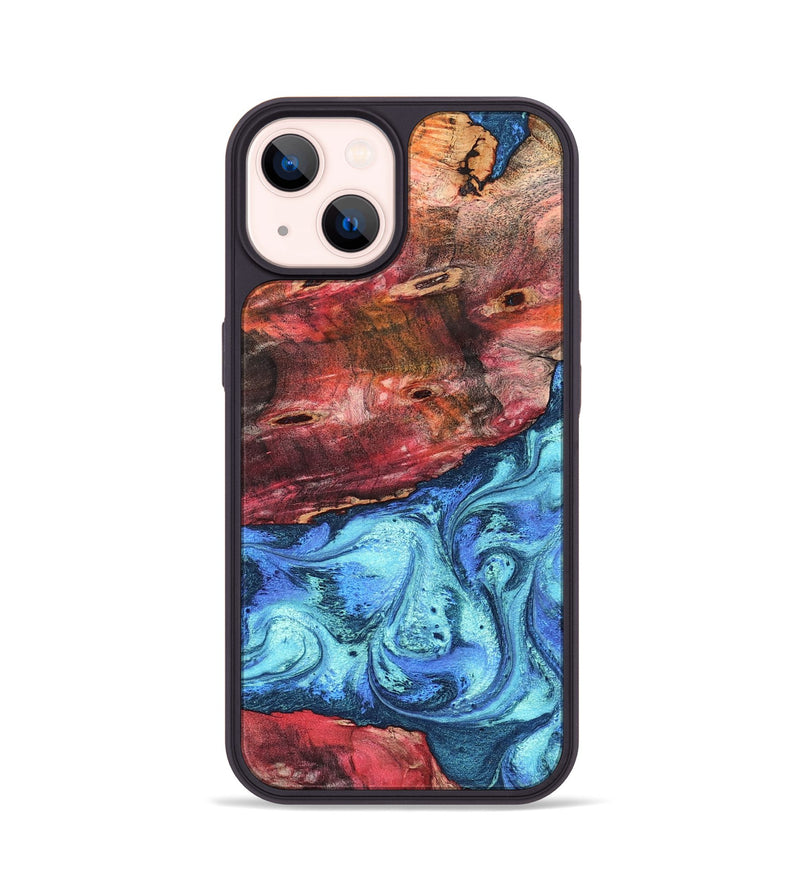 iPhone 14 Wood Phone Case - Mittie (Merica, 823798)