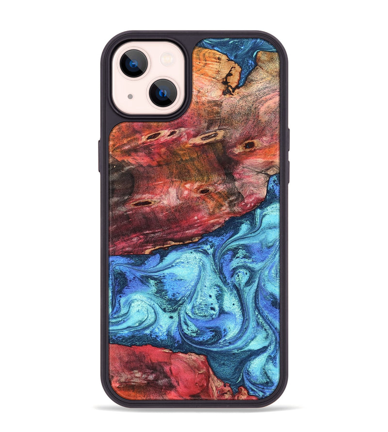 iPhone 14 Plus Wood Phone Case - Mittie (Merica, 823798)