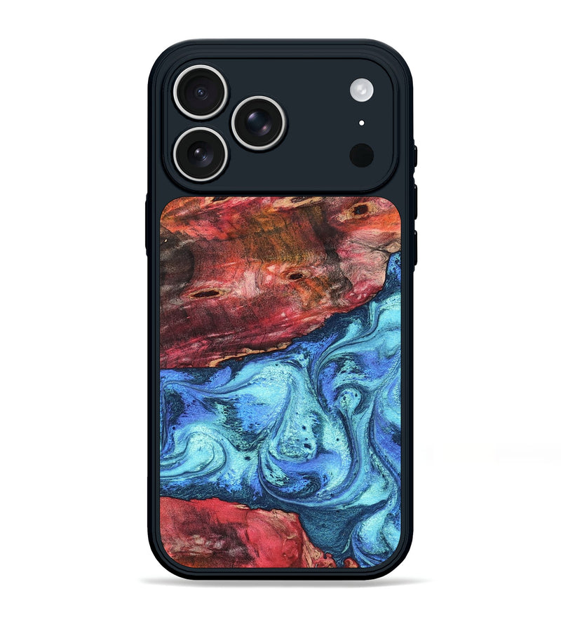iPhone 17 Pro Max Wood Phone Case - Mittie (Merica, 823798)