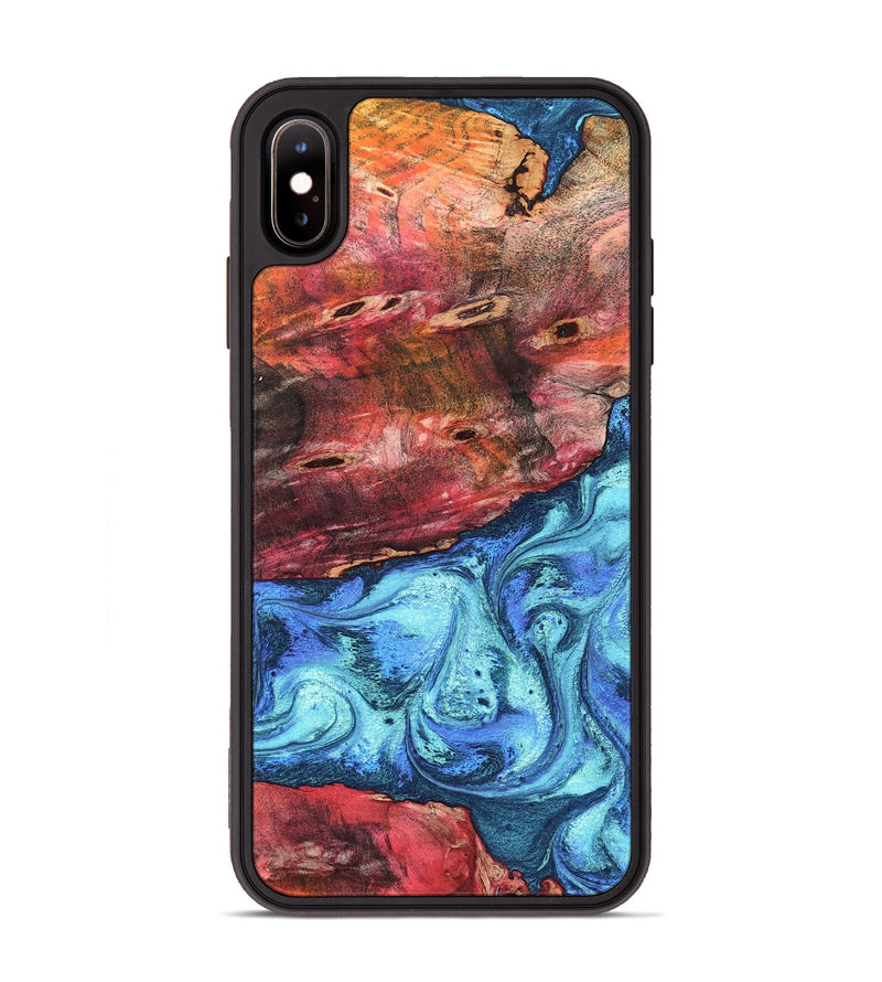 iPhone Xs Max Wood Phone Case - Mittie (Merica, 823798)