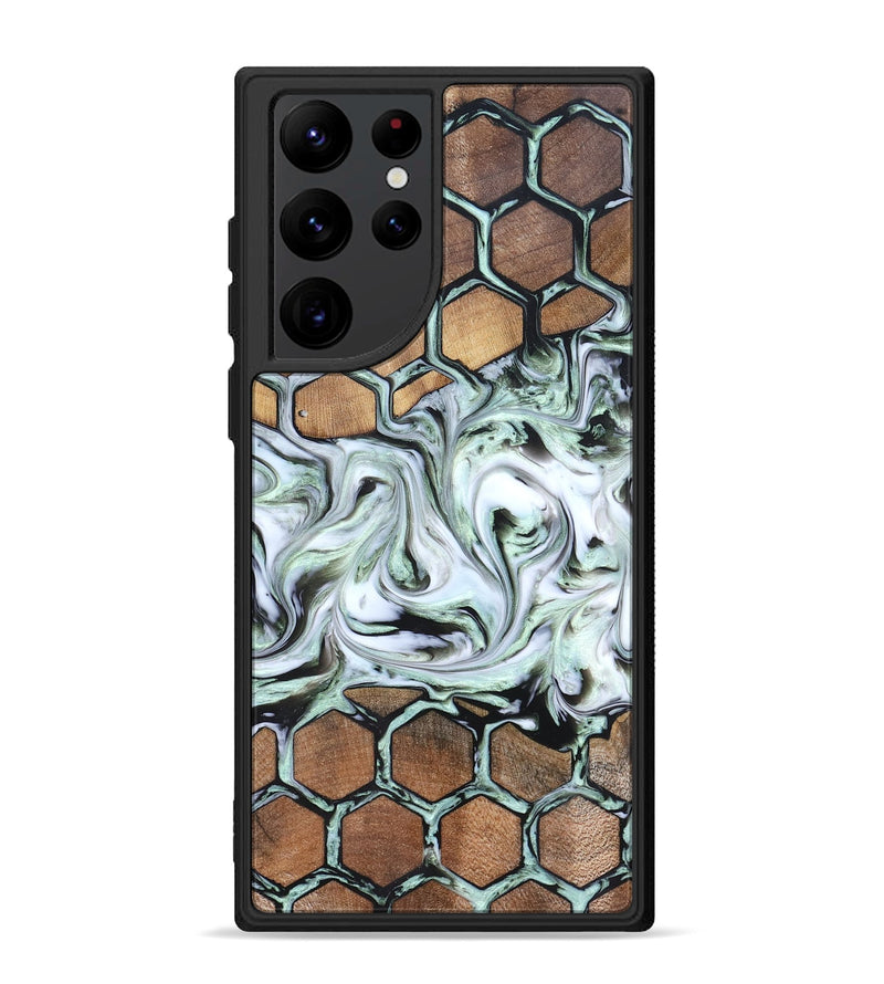 Galaxy S22 Ultra Wood Phone Case - Kayley (Pattern, 823802)