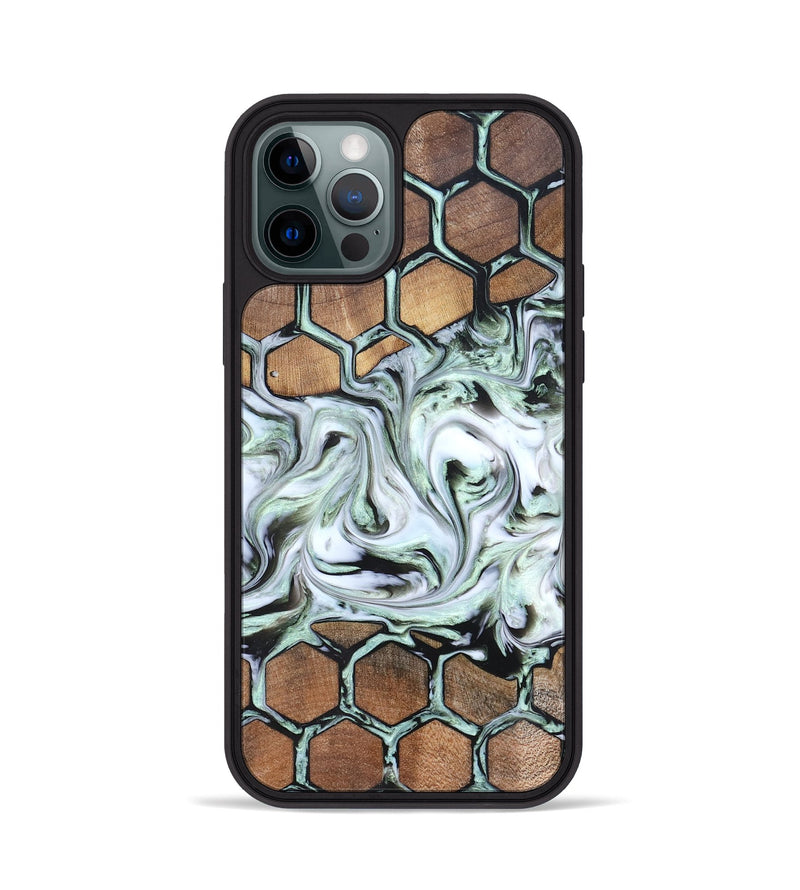 iPhone 12 Pro Wood Phone Case - Kayley (Pattern, 823802)