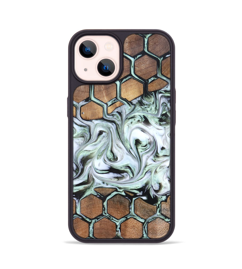 iPhone 14 Wood Phone Case - Kayley (Pattern, 823802)