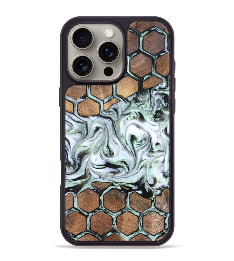 iPhone 16 Pro Max Wood Phone Case - Kayley (Pattern, 823802)