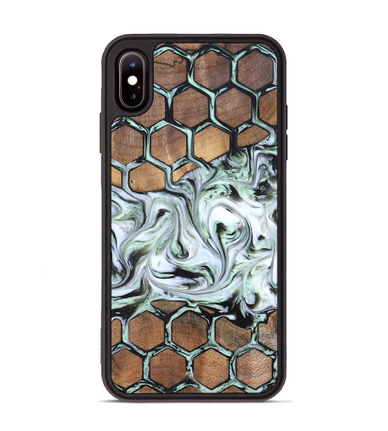 iPhone Xs Max Wood Phone Case - Kayley (Pattern, 823802)
