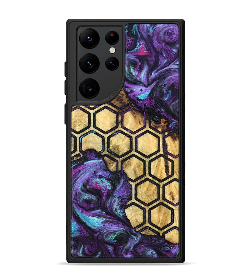 Galaxy S22 Ultra Wood Phone Case - Bobbie (Pattern, 823803)