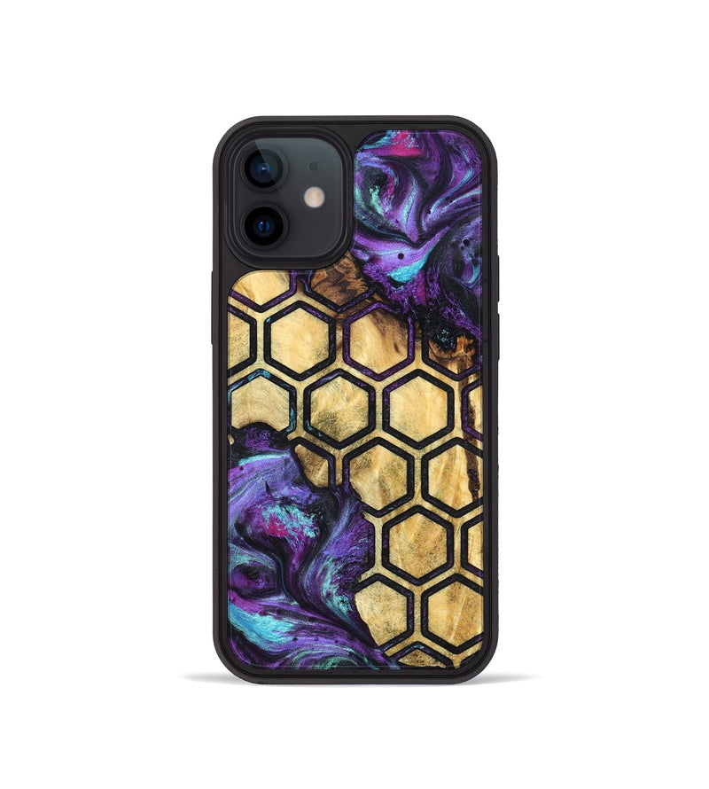 iPhone 12 mini Wood Phone Case - Bobbie (Pattern, 823803)