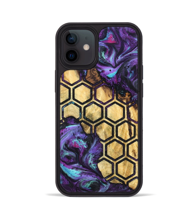 iPhone 12 Wood Phone Case - Bobbie (Pattern, 823803)