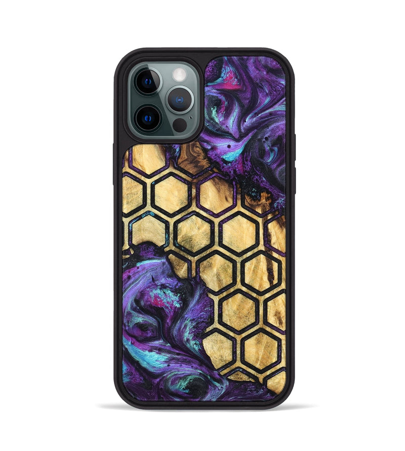 iPhone 12 Pro Wood Phone Case - Bobbie (Pattern, 823803)
