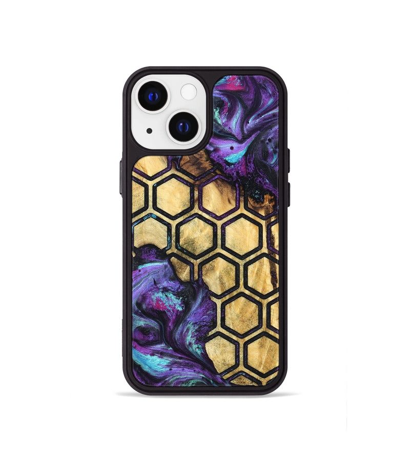 iPhone 13 mini Wood Phone Case - Bobbie (Pattern, 823803)