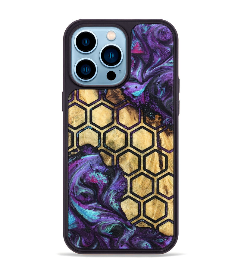 iPhone 14 Pro Max Wood Phone Case - Bobbie (Pattern, 823803)