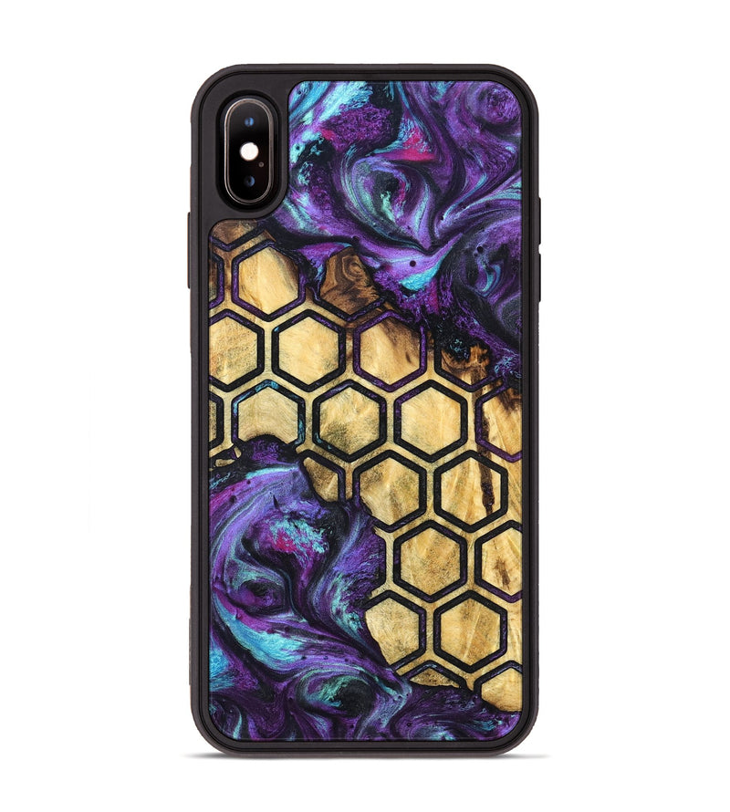 iPhone Xs Max Wood Phone Case - Bobbie (Pattern, 823803)