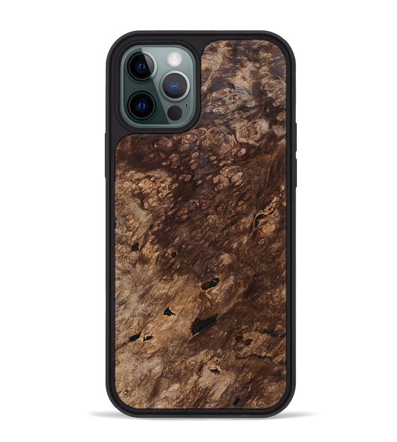 iPhone 12 Pro Max Wood Phone Case - Kamden (Wood Burl, 823819)