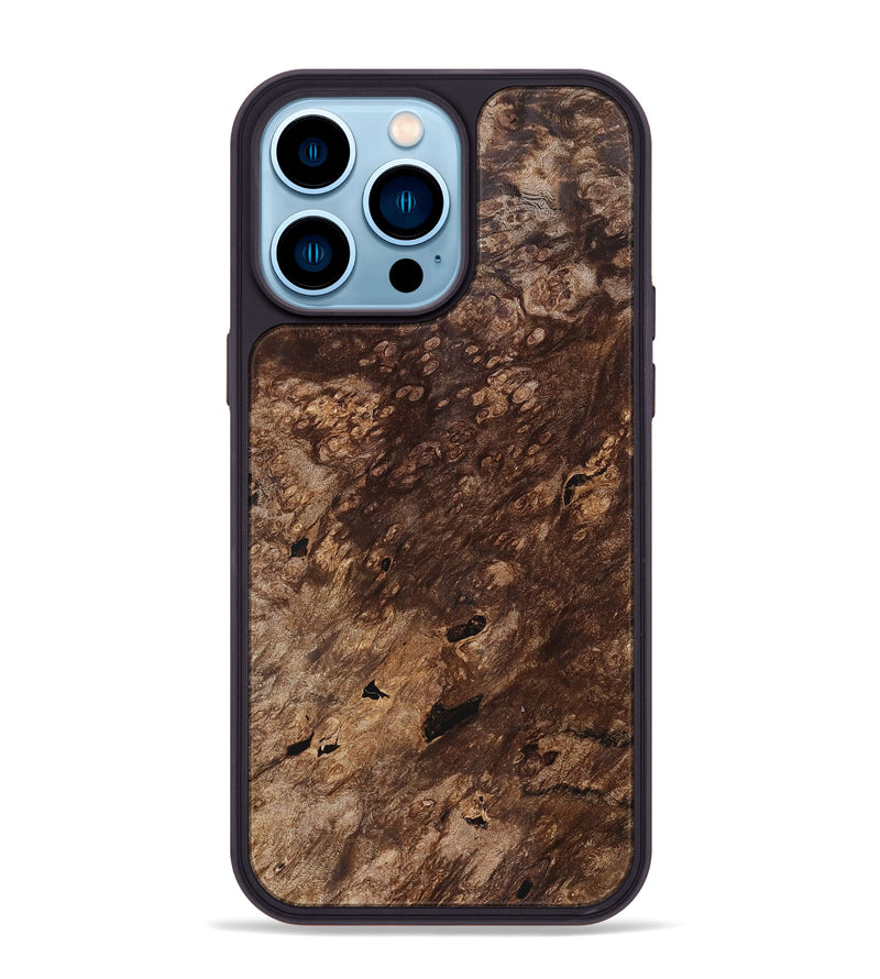 iPhone 14 Pro Max Wood Phone Case - Kamden (Wood Burl, 823819)