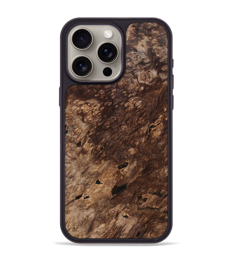 iPhone 15 Pro Max Wood Phone Case - Kamden (Wood Burl, 823819)