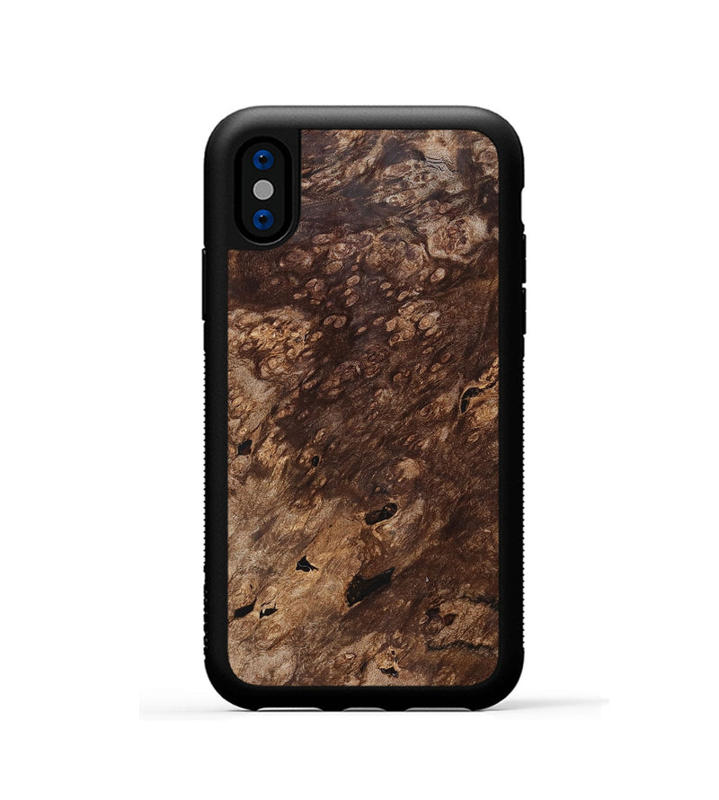 iPhone Xs Wood Phone Case - Kamden (Wood Burl, 823819)