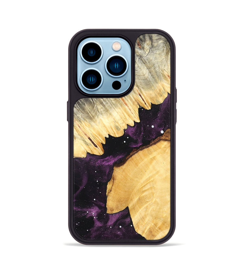 iPhone 14 Pro Wood Phone Case - Bailee (Cosmos, 823825)