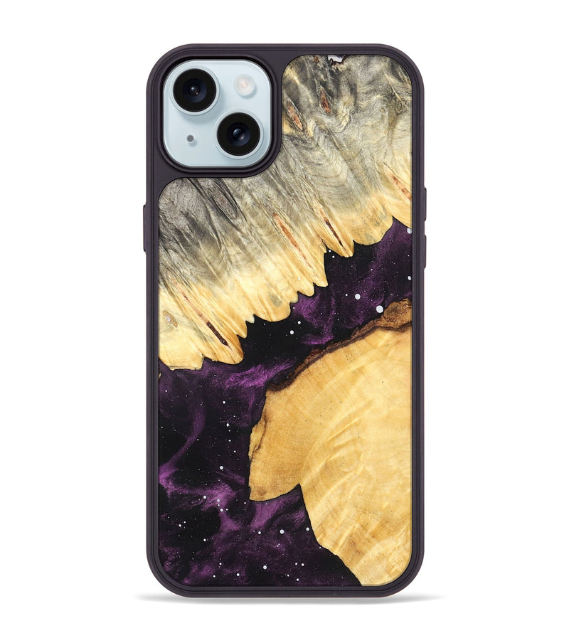 iPhone 15 Plus Wood Phone Case - Bailee (Cosmos, 823825)