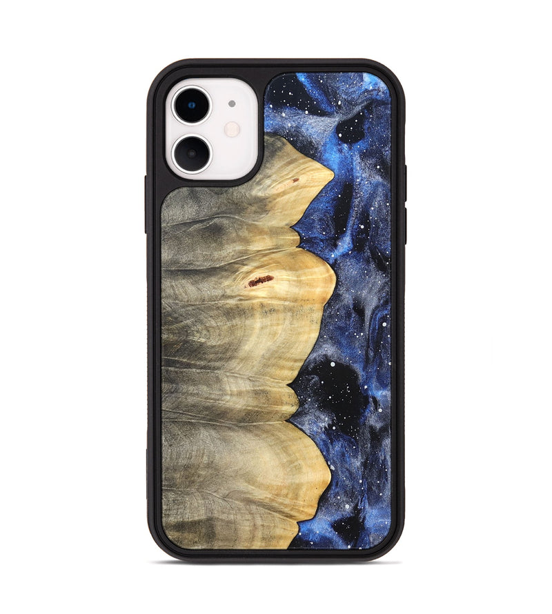 iPhone 11 Wood Phone Case - Saanvi (Cosmos, 823833)