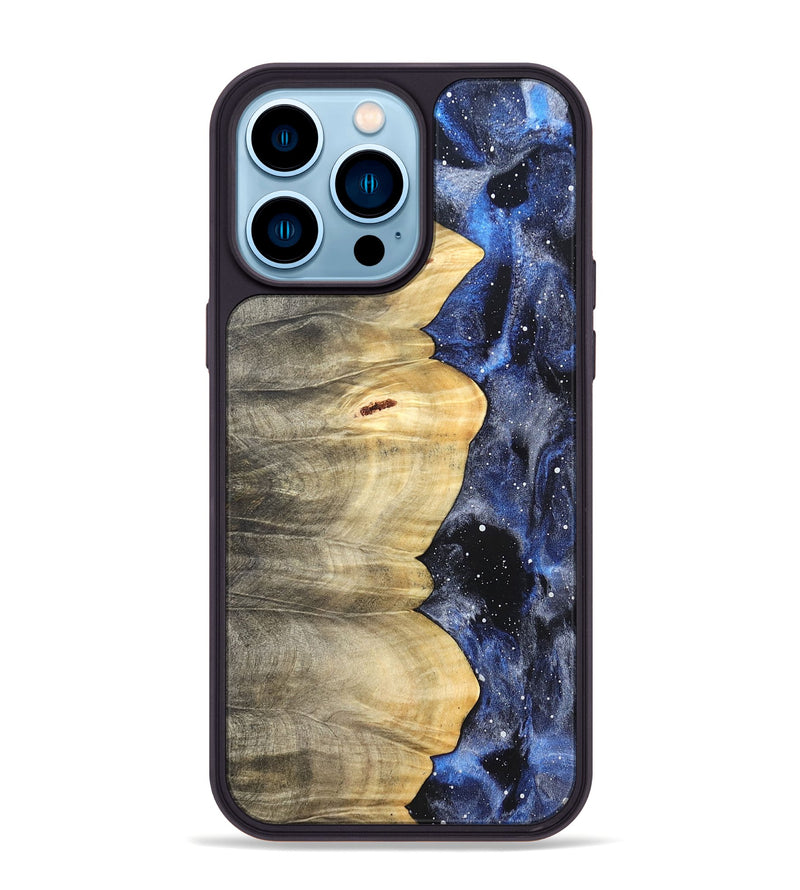 iPhone 14 Pro Max Wood Phone Case - Saanvi (Cosmos, 823833)