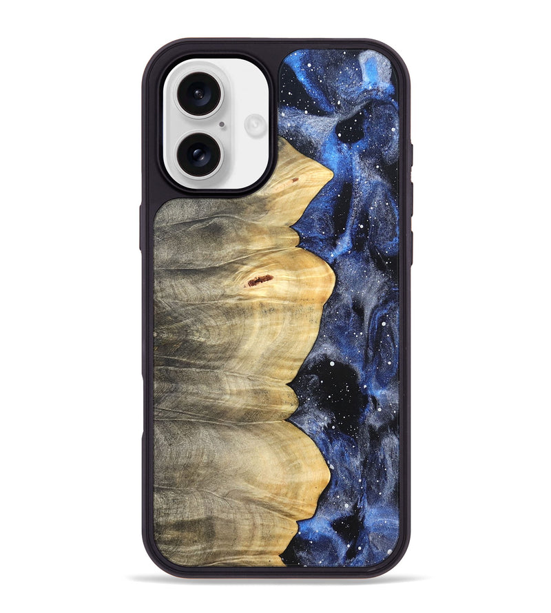 iPhone 16 Plus Wood Phone Case - Saanvi (Cosmos, 823833)