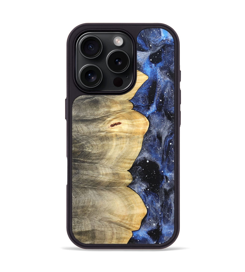 iPhone 16 Pro Wood Phone Case - Saanvi (Cosmos, 823833)