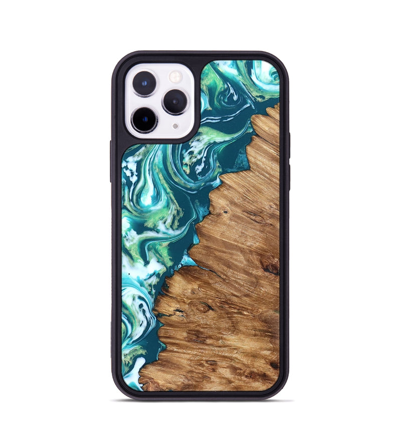 iPhone 11 Pro Wood Phone Case - Ricardo (Neon, 823838)