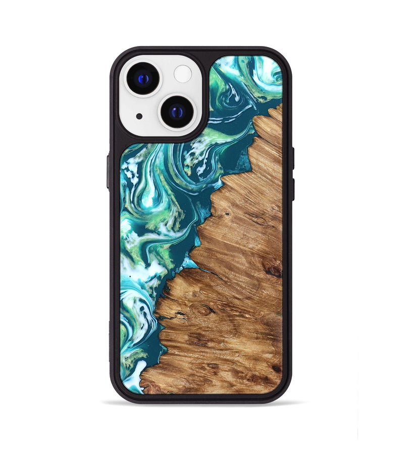 iPhone 13 Wood Phone Case - Ricardo (Neon, 823838)