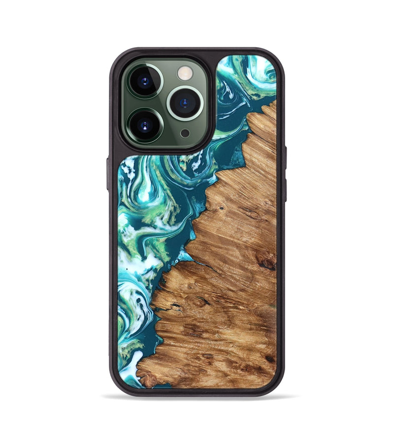 iPhone 13 Pro Wood Phone Case - Ricardo (Neon, 823838)