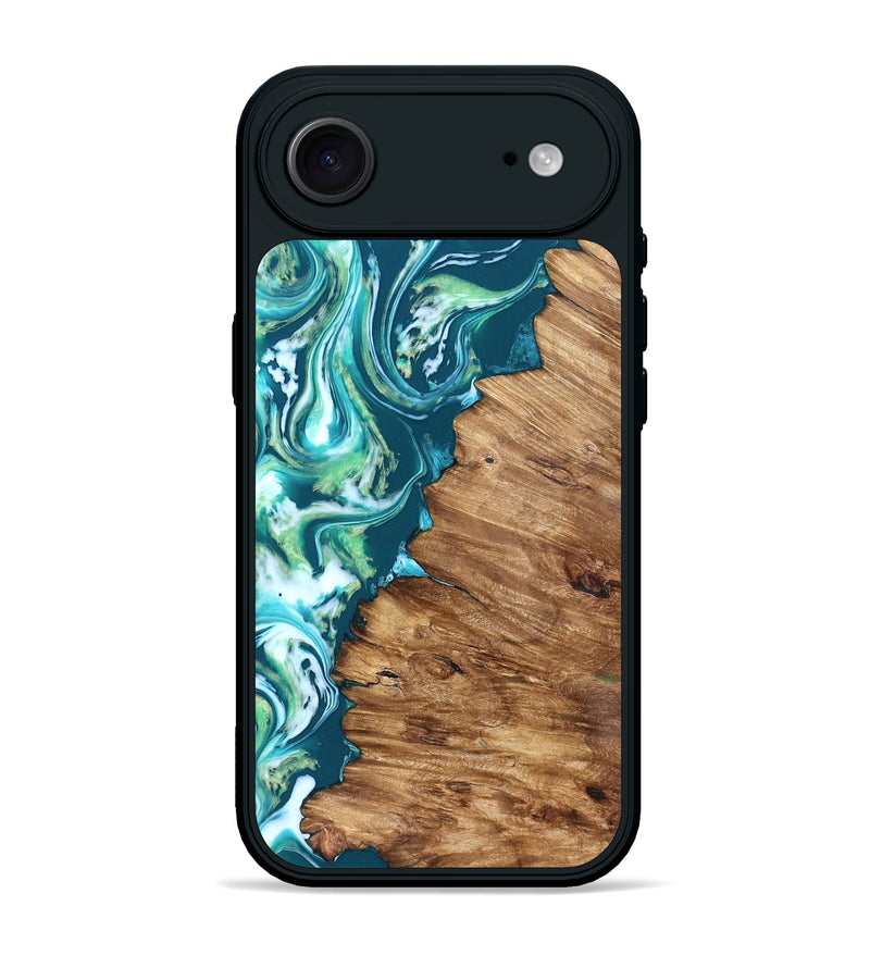 iPhone 17 Air Wood Phone Case - Ricardo (Neon, 823838)