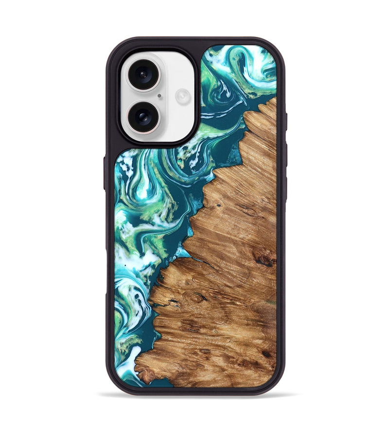 iPhone 17 Wood Phone Case - Ricardo (Neon, 823838)